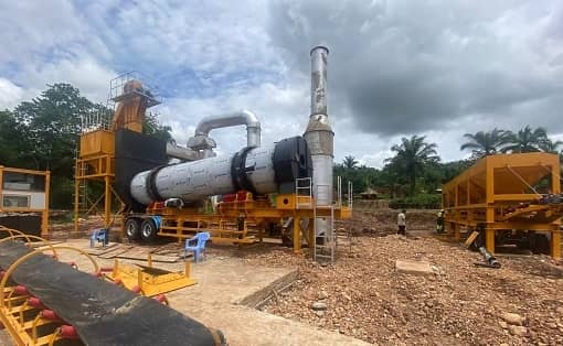 Features of mobile asphalt mixing plant: