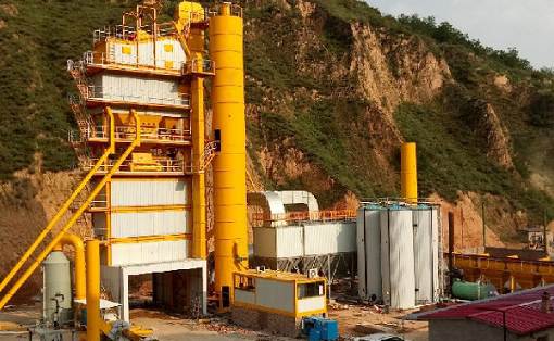 Analytical preparation before starting up the asphalt mixing plant