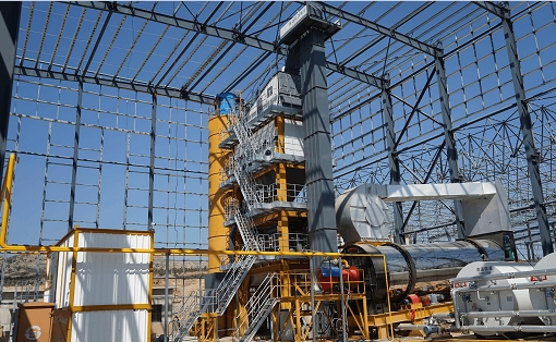 How to maintain the driving device in asphalt mixing plant?