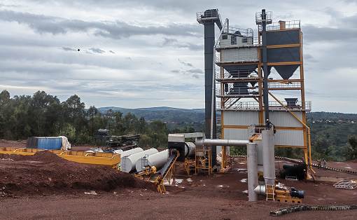 Key points in asphalt mixing plants construction skills