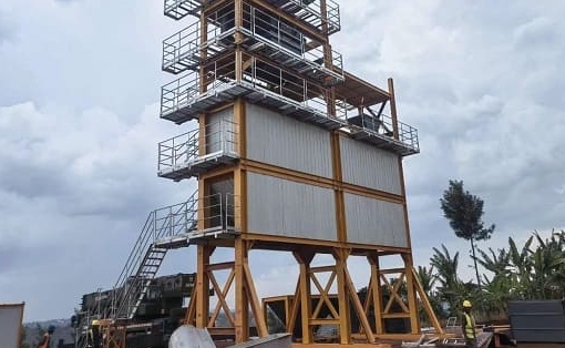 What are the components of asphalt mixing plant?
