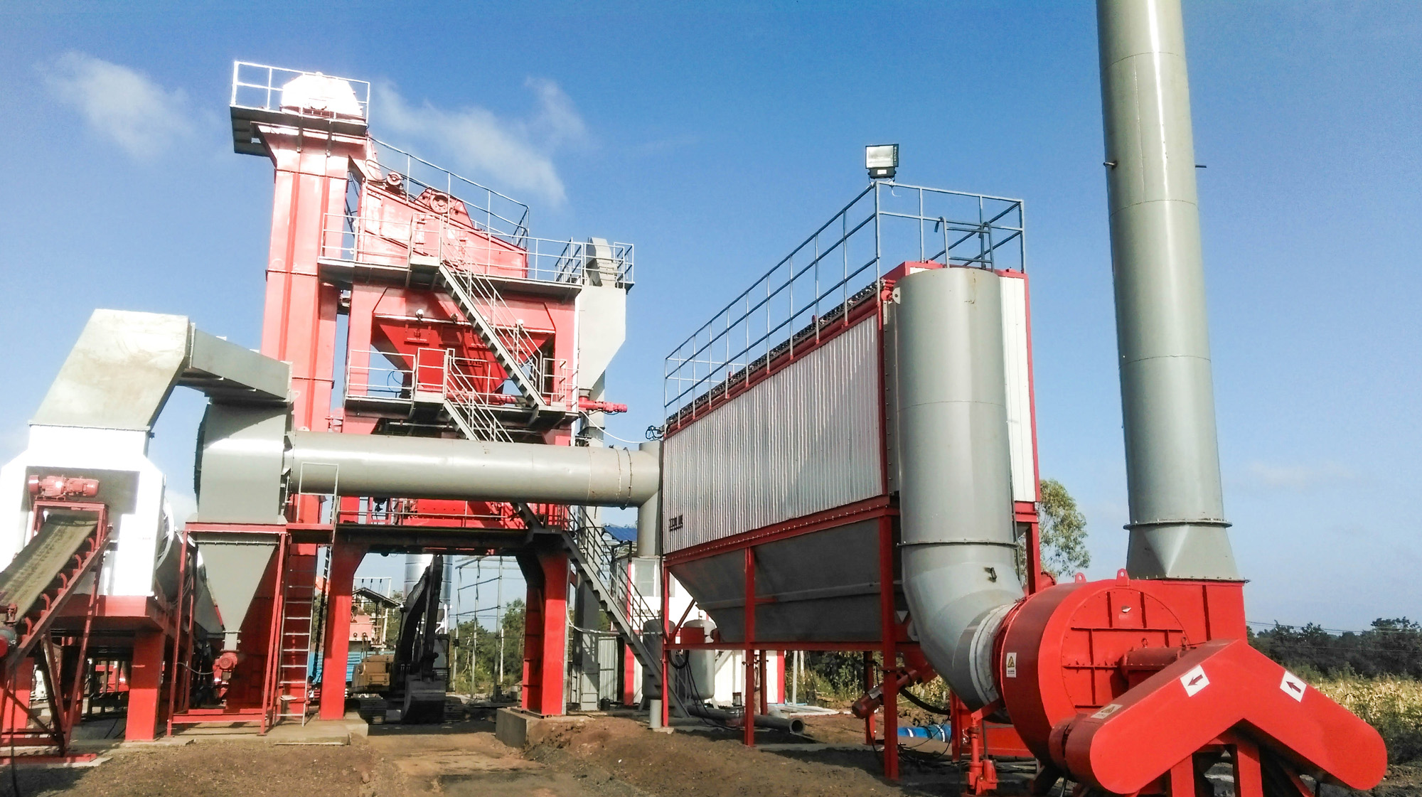 Asphalt mixing plants: an indispensable role in assisting road construction