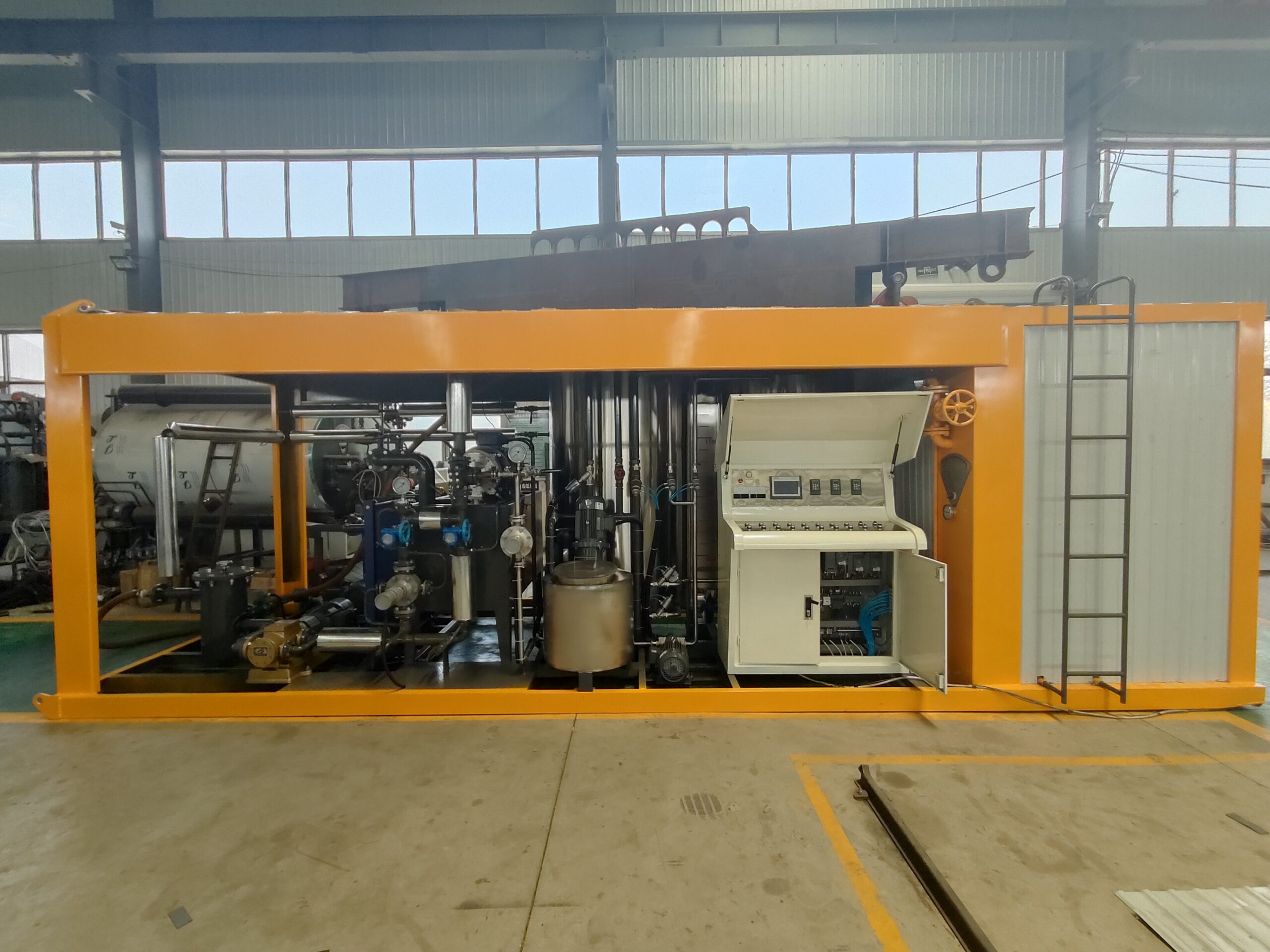 How to repair emulsified bitumen equipment?