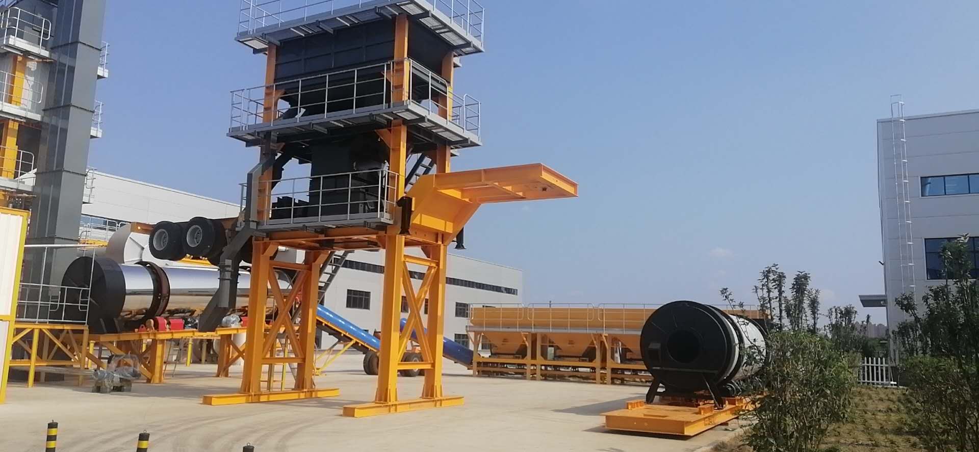 Asphalt mixing plants: the core equipment of highway construction