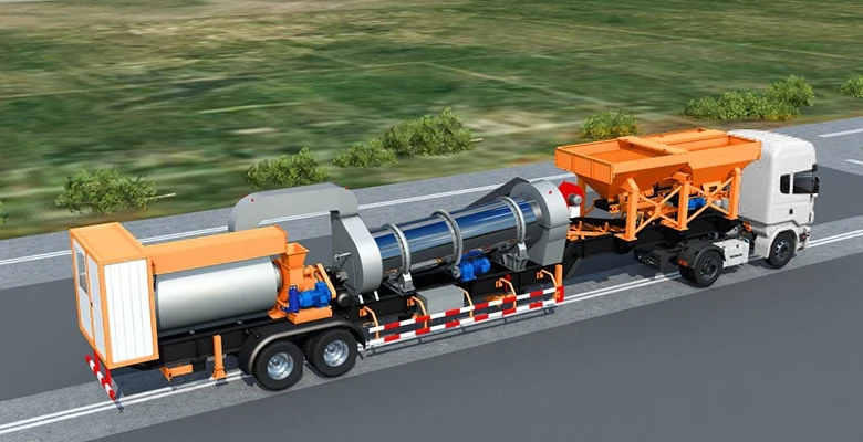 Mobile Asphalt Mixing Plant